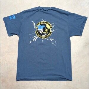 Deadly Jesters 461st Flight Test Squadron T-Shirt USAF Military Size LARGE